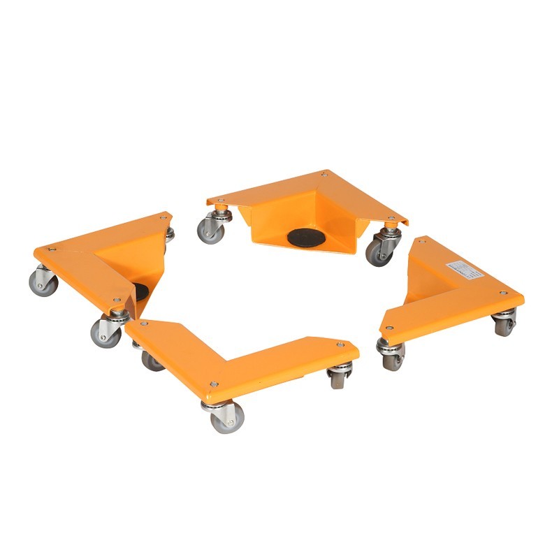 Vista general de las esquinas rodantes 150kg