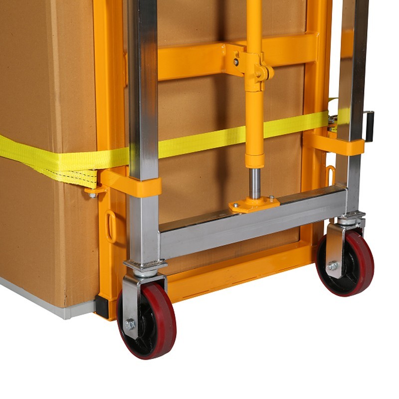 Zoom sobre las ruedas de los portamuebles 1800kg Elevación 250 mm