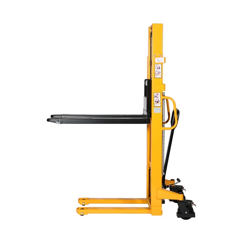 Apilador 1500kg Elevación rapida (4cm) 2500mm vista de perfil