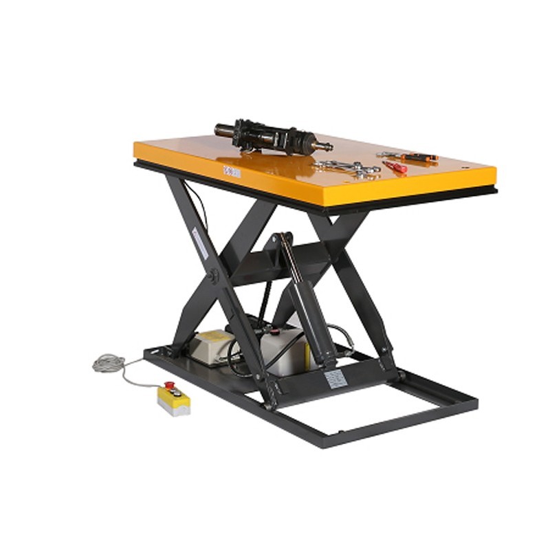 Mesa elevadora eléctrica 1000kg 380V plataforma alta