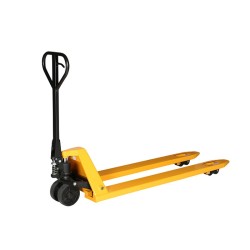 Vista general de la transpaleta manual 2000kg horquillas largas