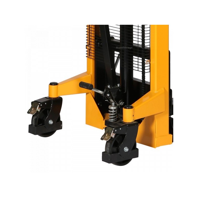 Stoccatore manuale 200kg - elevazione rapida (4cm) - 1600 mm