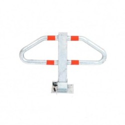 Vista general de la barrera de aparcamiento plegable