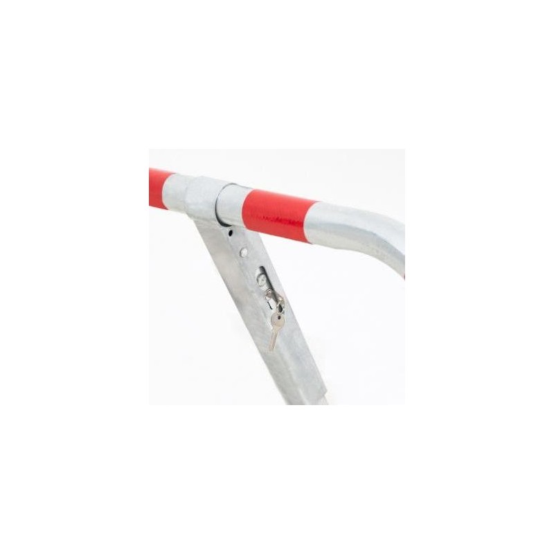 Zoom sobre el arco abatible de parking