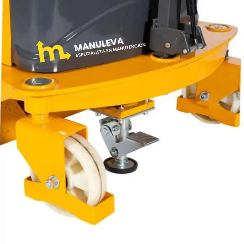 Zoom sobre la rueda del apilador semi eléctrico 1000kg 3000mm