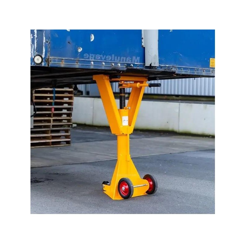 Soporte de seguridad 22,5 toneladas bajo un remolque