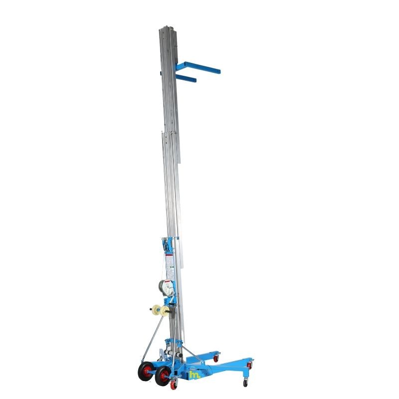 Elevador di materiales 6500mm di medio profilo