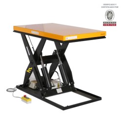 Vista general de la mesa elevadora eléctrica 2000kg 380V