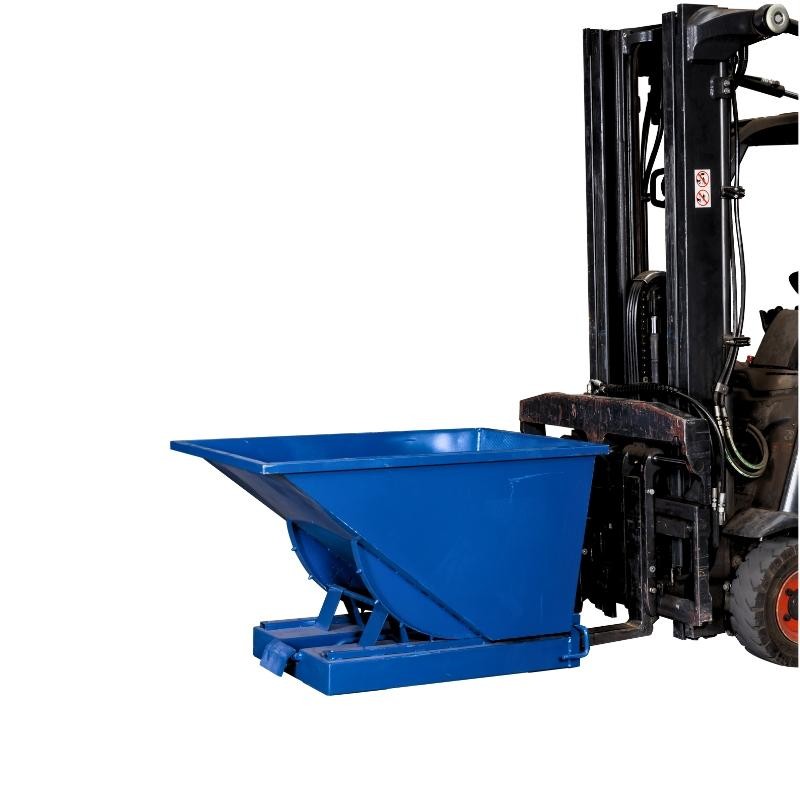 Vista general de la tolva autobasculante 150 litros