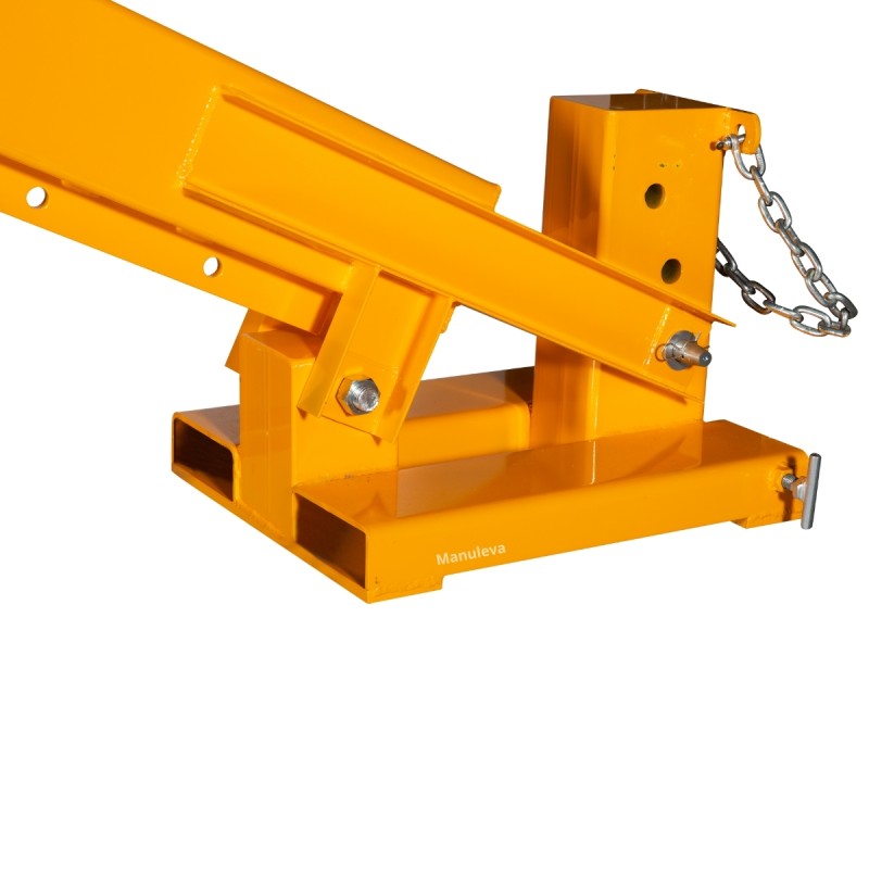 Zoom sobre la base de la Pluma para carretilla elevadora articulada 3.2 T