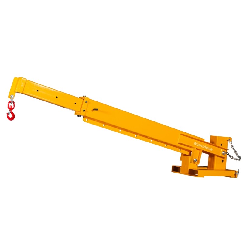 Vista general de la Pluma para carretilla elevadora articulada 3.2 T desplegada