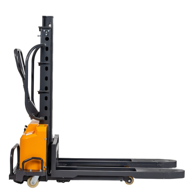 Vista de perfil del Apilador Autoportante - Elevación 1100 mm - Capacidad 500 kg