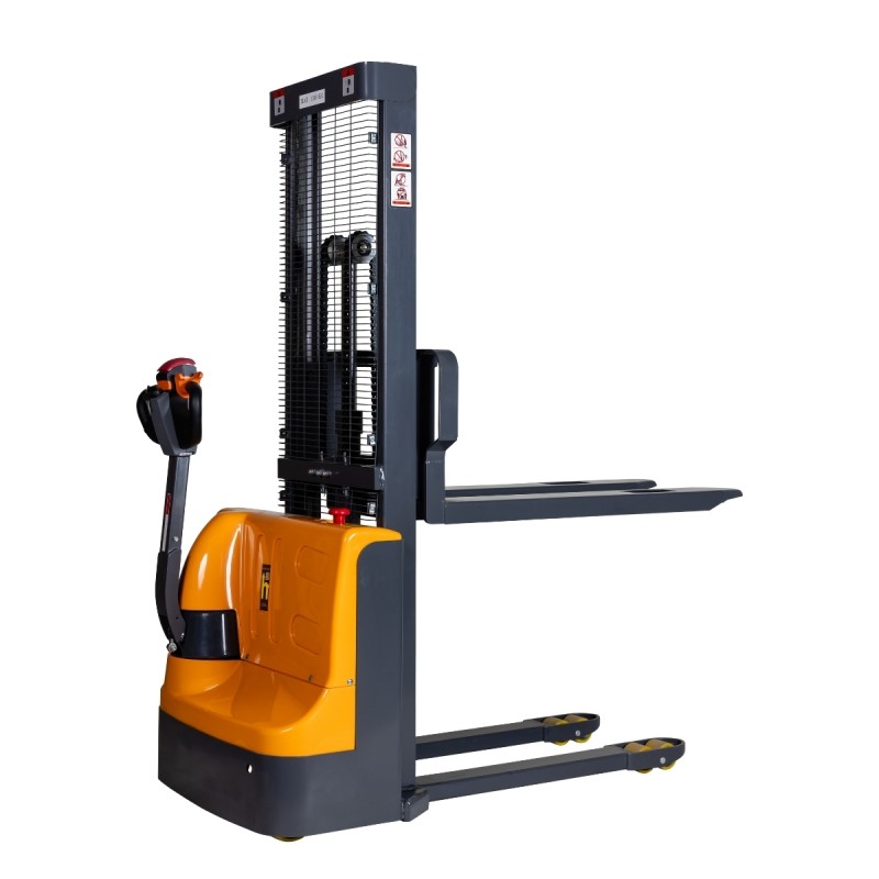 Vista general del Apilador eléctrico 1000 kg Elevación 1600 mm