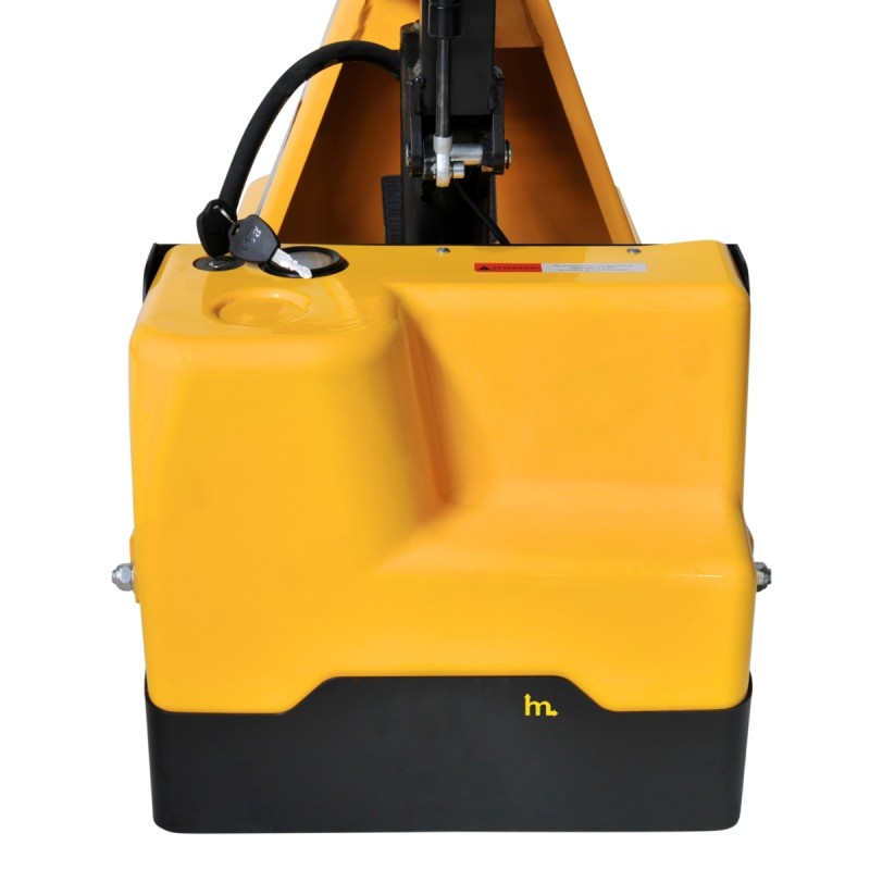 Carcasa trasera de la Transpaleta elevadora eléctrica bicilíndrica Elevación 800 mm