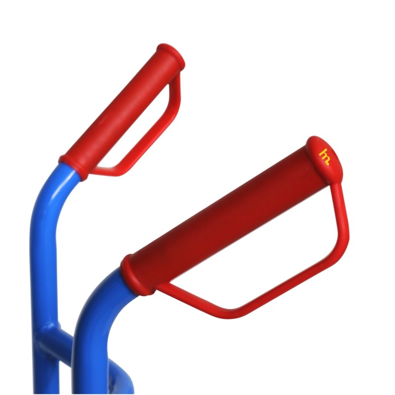 Zoom sobre las asas de la Carretilla de mano multiusos 300 kg