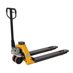 Vista 3/4 de la Transpaleta pesadora a pilas Capacidad 2000kg