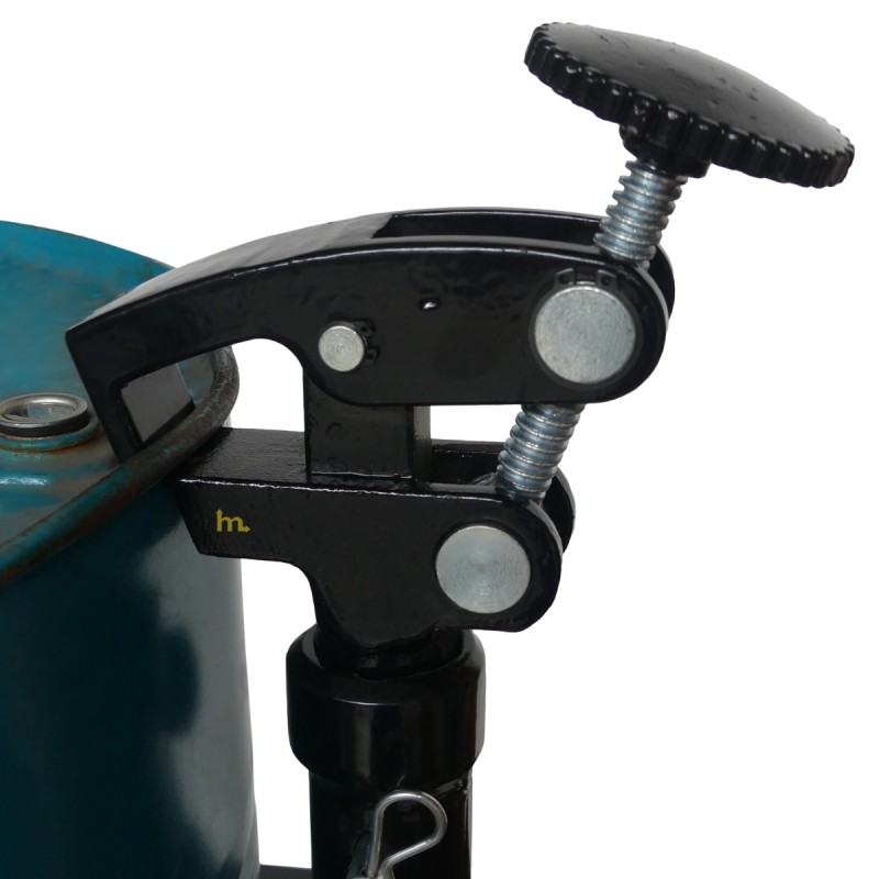 Vista de la pinza del apilador volteador de barriles perfil bajo 350 kg - Elevación 1500 mm