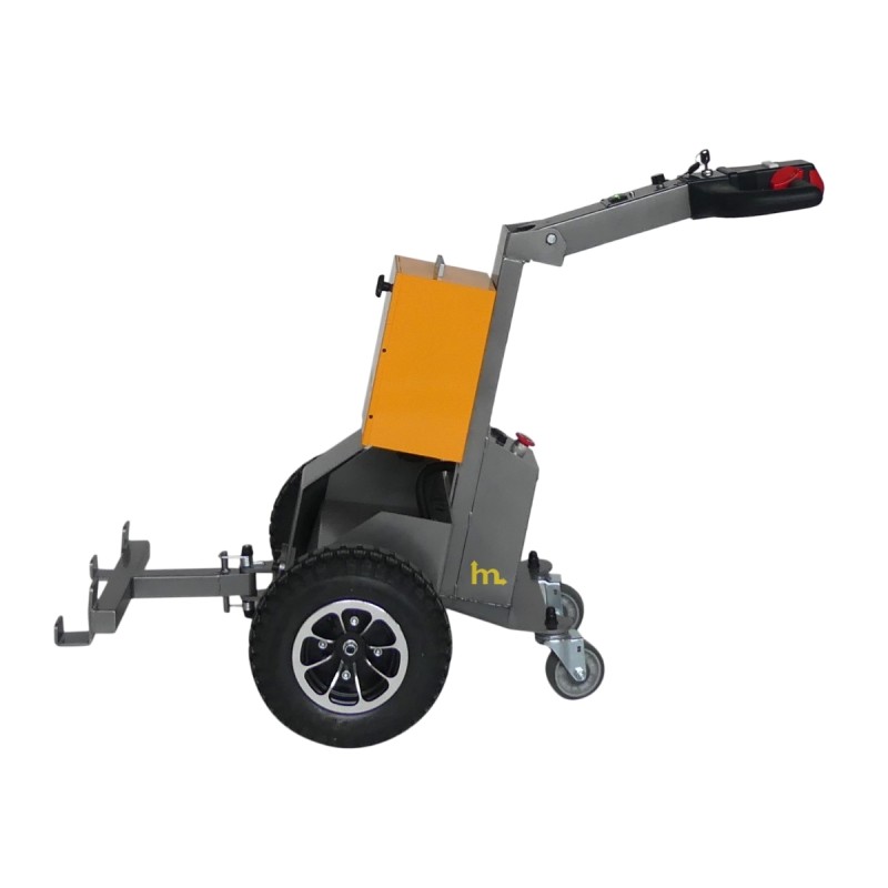 Vista lateral del remolcador eléctrico 1000 kg