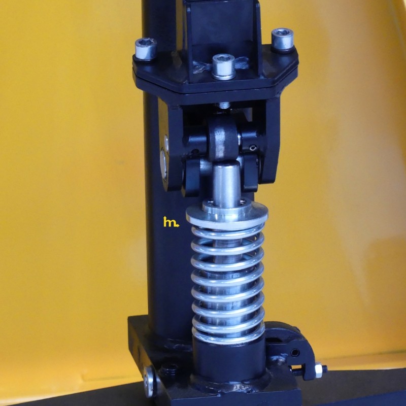 Transpallet elevatore manuale monociclindrico 1T Forche lunghe 1.5 m - Manueleva