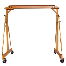 Pórtico grúa móvil Capacidad 1500 kg vista frontal