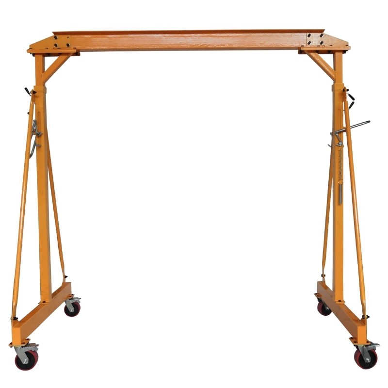 Pórtico grúa móvil Capacidad 1000 kg vista frontal