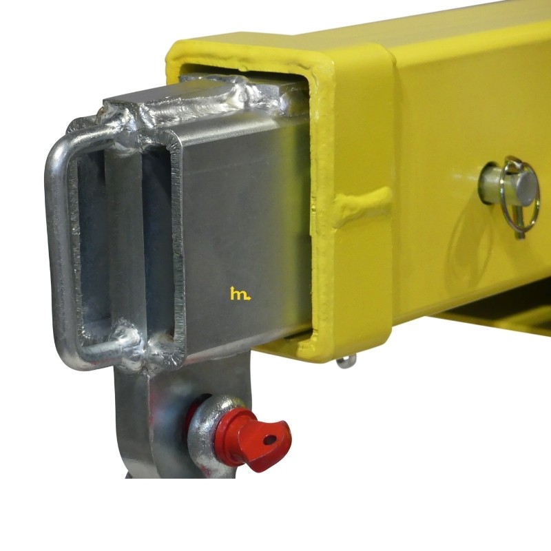 Zoom a la pluma para carretilla elevadora fija 4.5 T