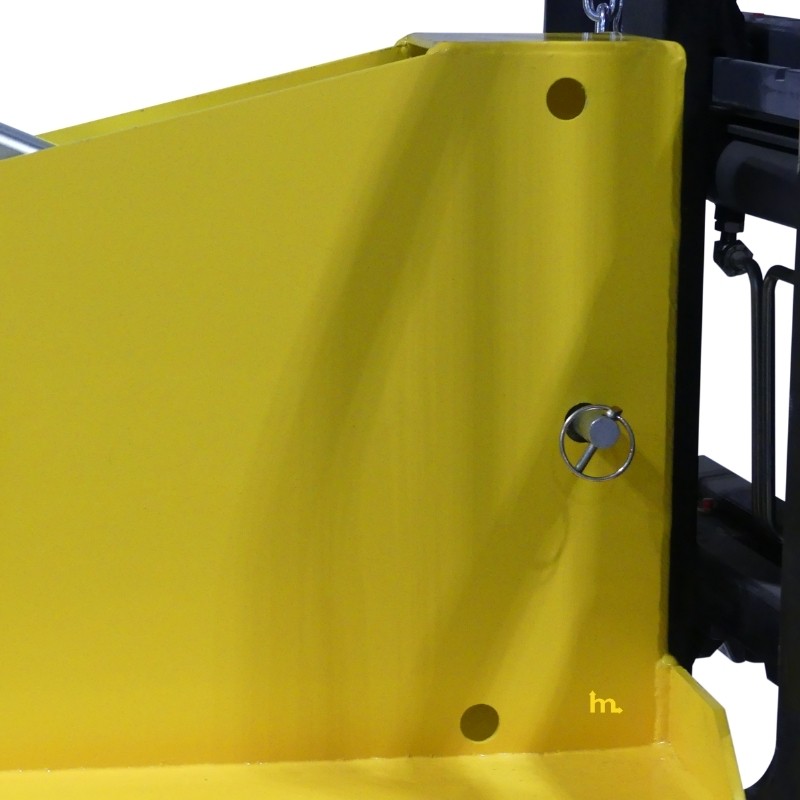 Zoom sulla base del braccio per carrello elevatore articolata 2.5 T