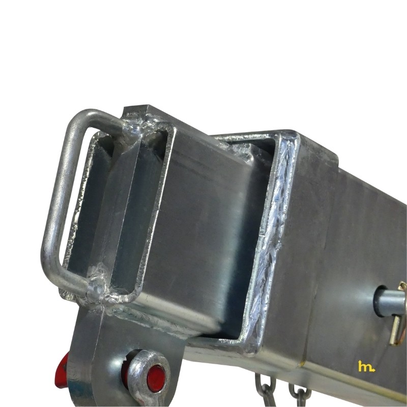 Zoom sulla parte di hierro del braccio per carrello elevatore articolata 1.2 T
