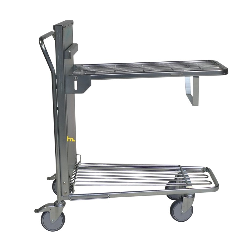 Vista de perfil del Carro con nivel constante 300 kg