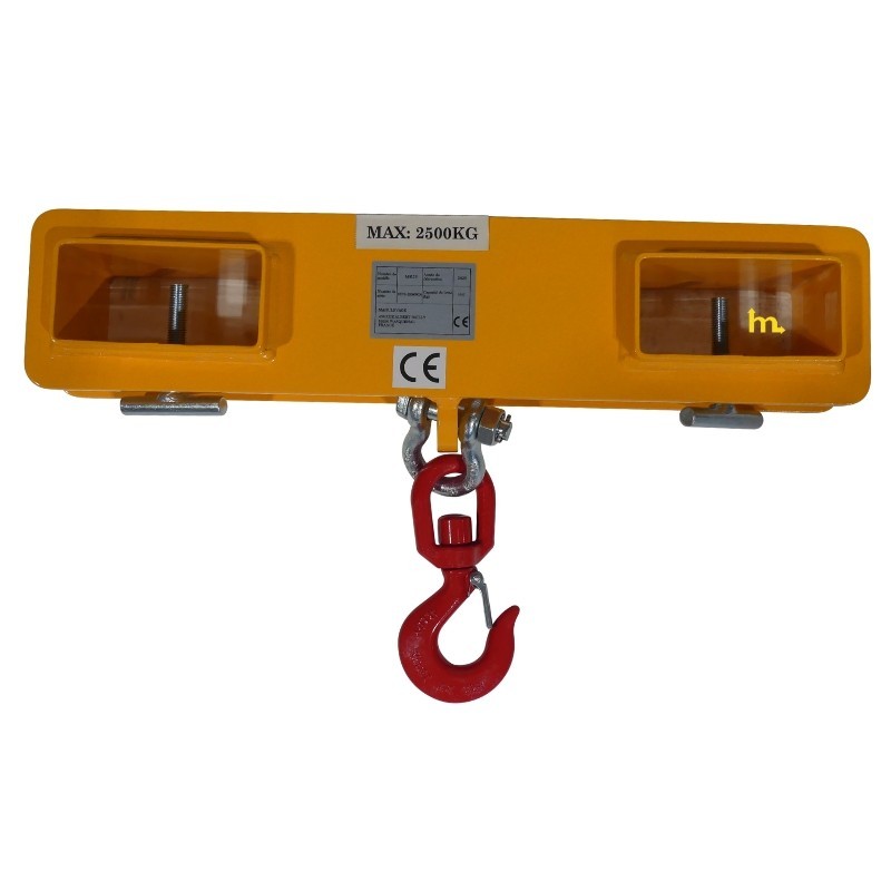Vista del gancio per carrello elevatore 2.5 tonnellate
